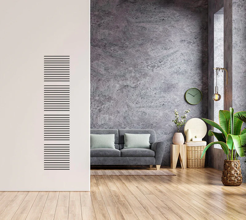 Seamless Vents for Modern Interiors