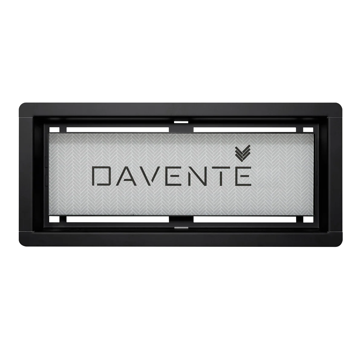 DAVENTE Magnetic Matte Black Top Mount Flush Floor Vent for 4" x 10" Duct Opening - Image 3