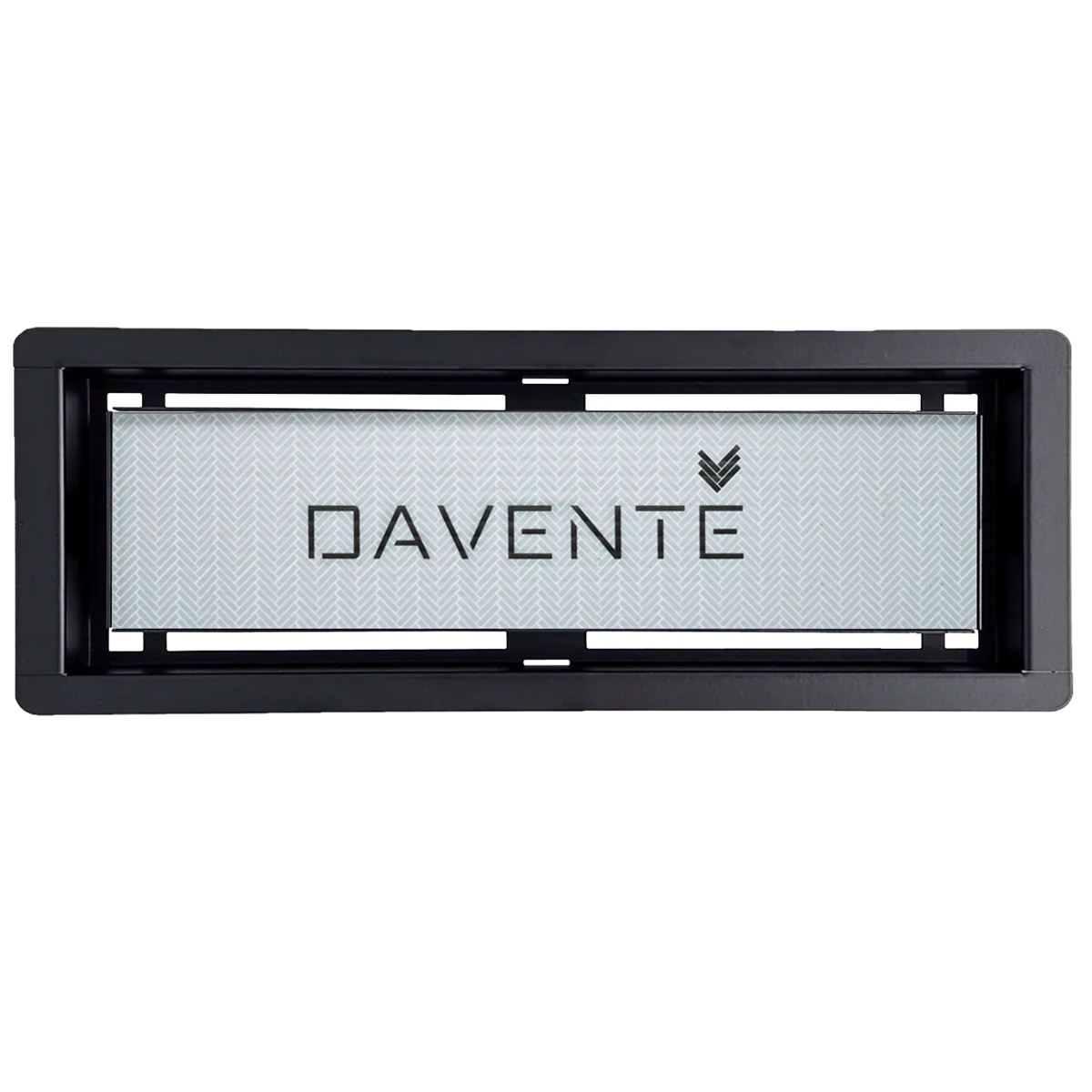 DAVENTE Magnetic Black Top Mount Flush Floor Vent for 4" x 12" Duct Opening - Image 3
