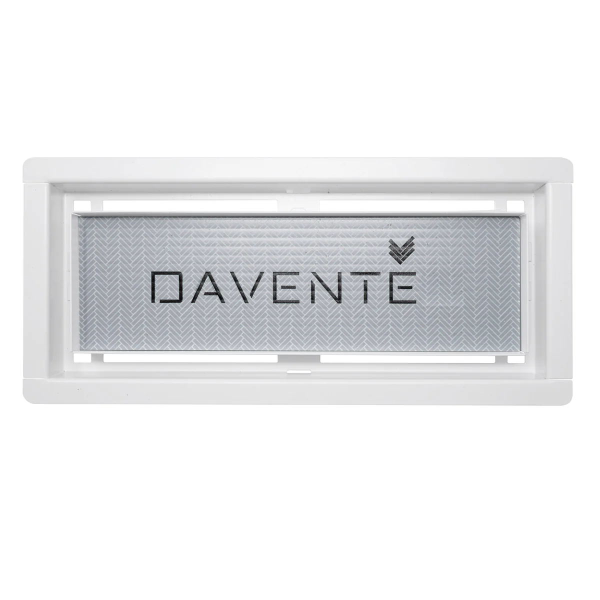DAVENTE Magnetic Matte White Top Flush Mount Floor Vent, 4" x 10" Duct Opening - Image 3