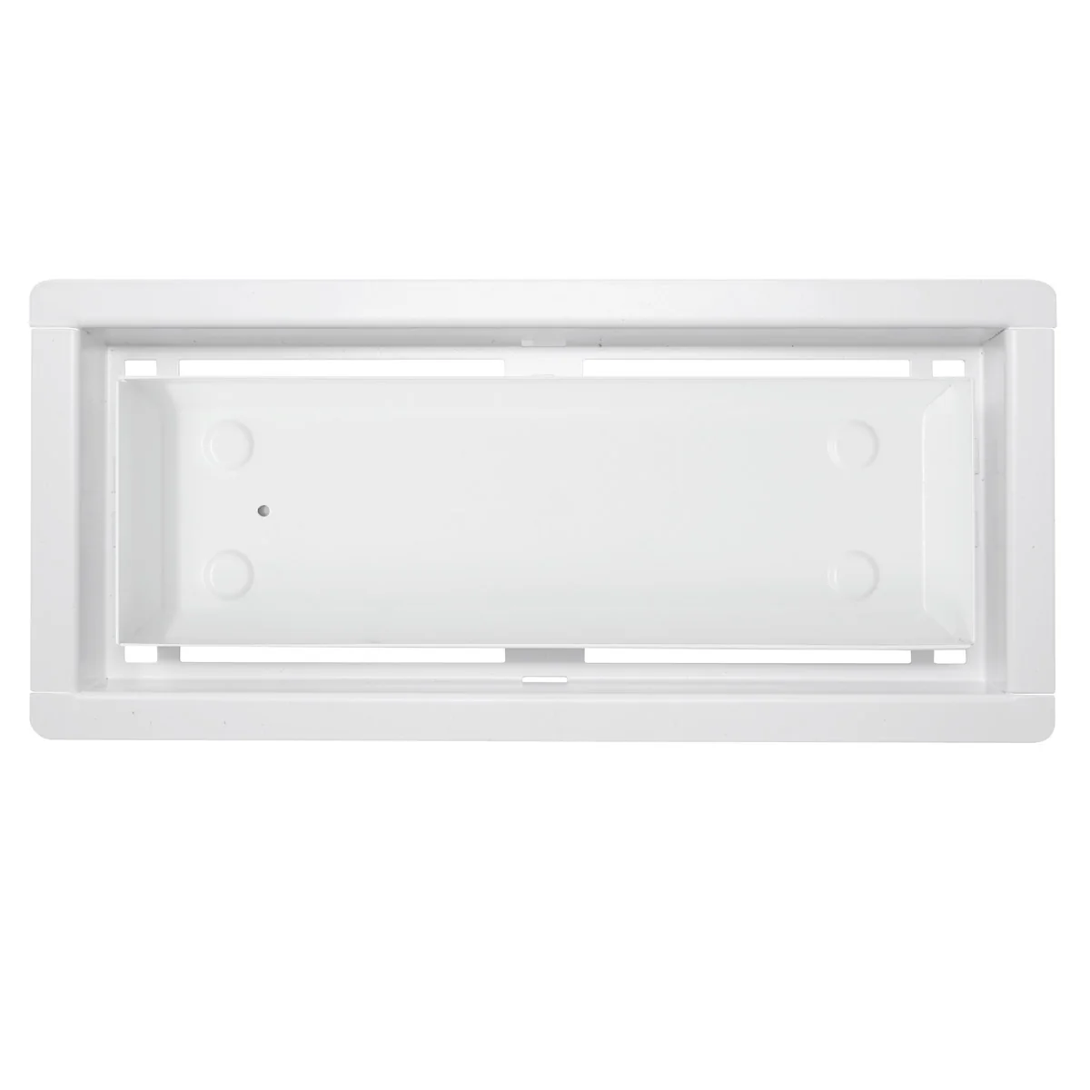 DAVENTE Magnetic Matte White Top Flush Mount Floor Vent, 4" x 10" Duct Opening - Image 5