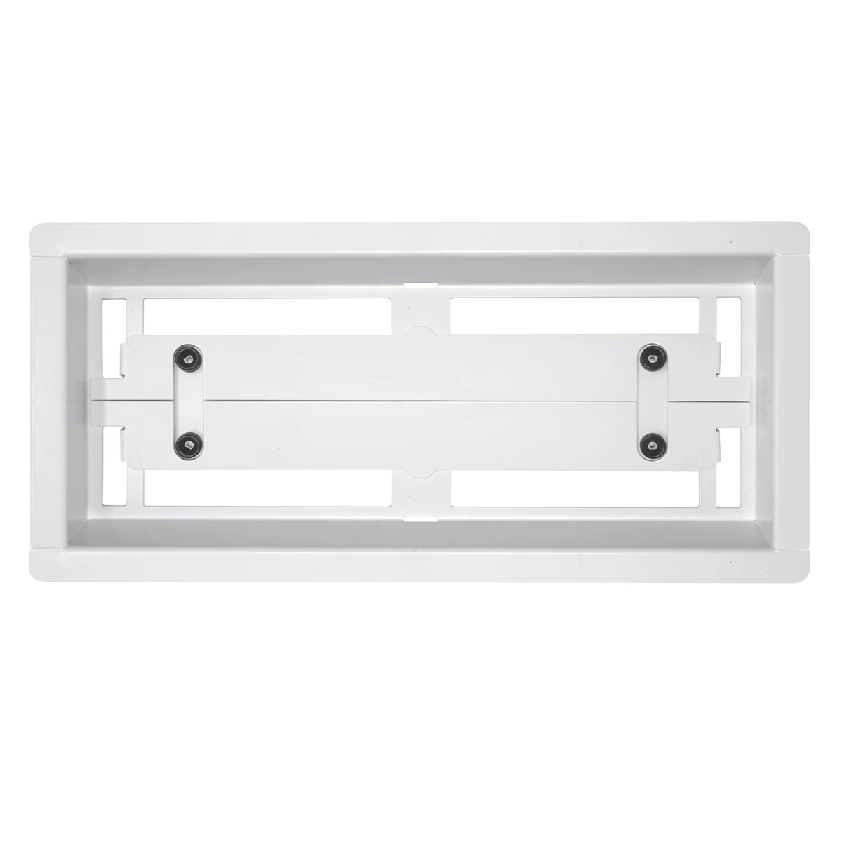 DAVENTE Magnetic Matte White Top Flush Mount Floor Vent, 4" x 10" Duct Opening - Image 6