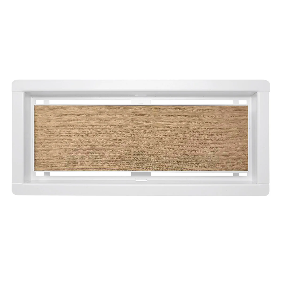 DAVENTE Magnetic Matte White Top Flush Mount Floor Vent, 4" x 10" Duct Opening - Image 7
