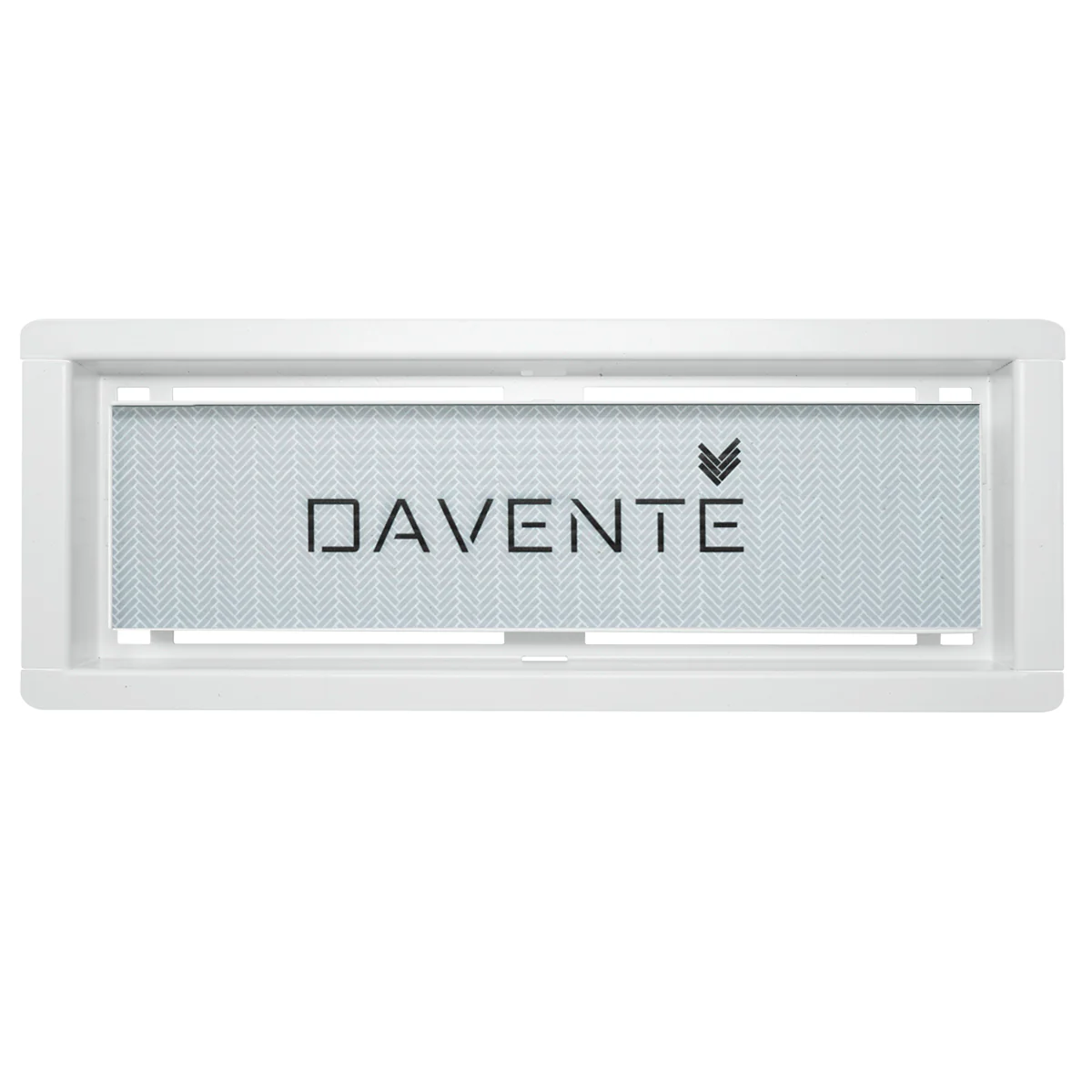 DAVENTE Magnetic Matte White Top Flush Mount Floor Vent, 4" x 12" Duct Opening - Image 3