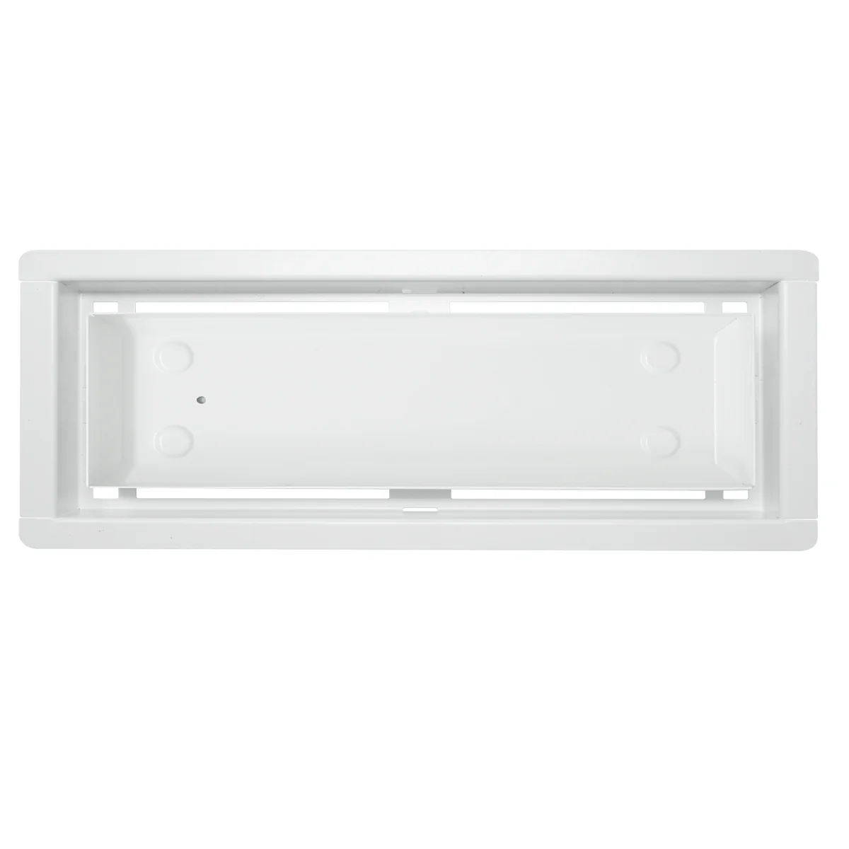 DAVENTE Magnetic Matte White Top Flush Mount Floor Vent, 4" x 12" Duct Opening - Image 4