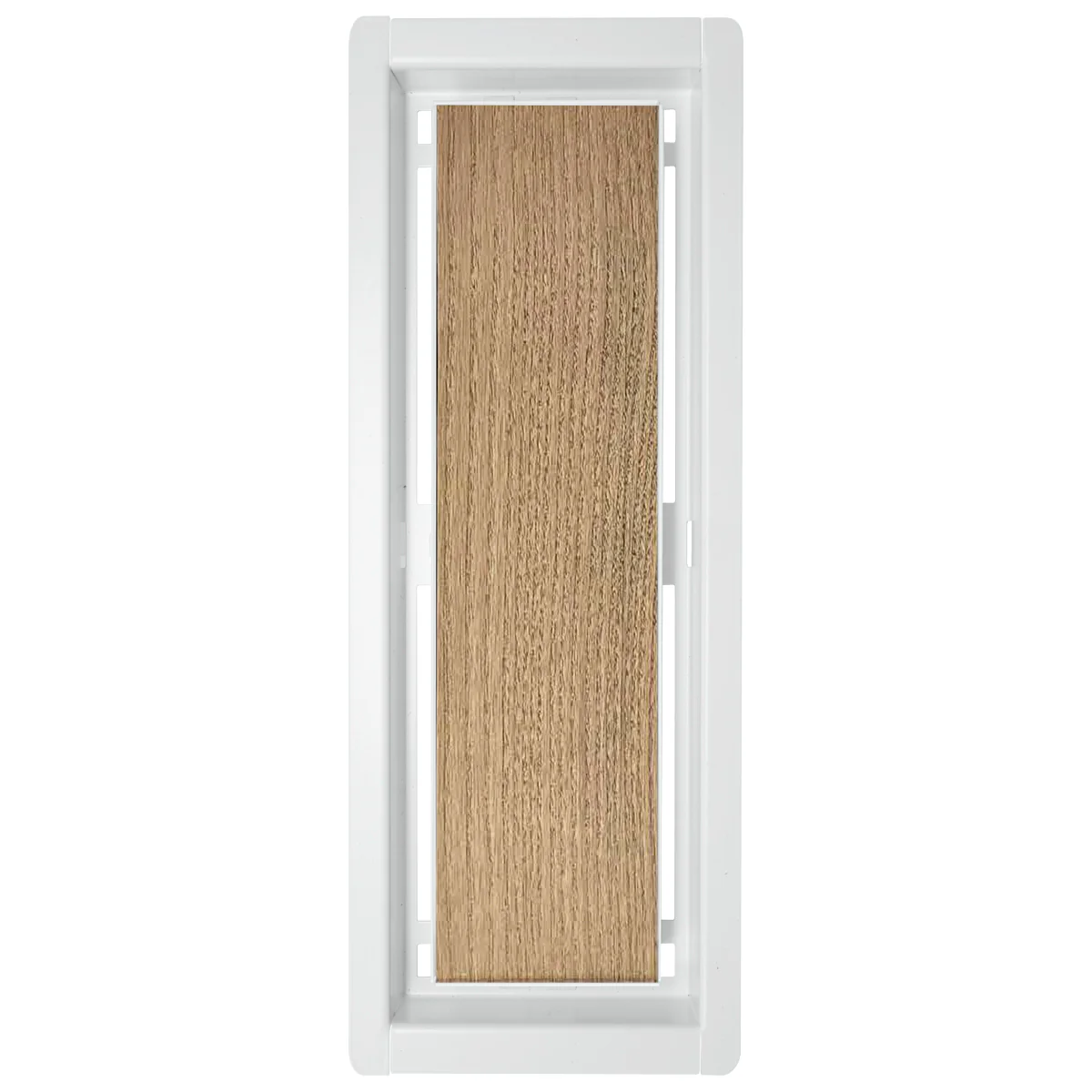 DAVENTE Magnetic Matte White Top Flush Mount Floor Vent, 4" x 12" Duct Opening - Image 5