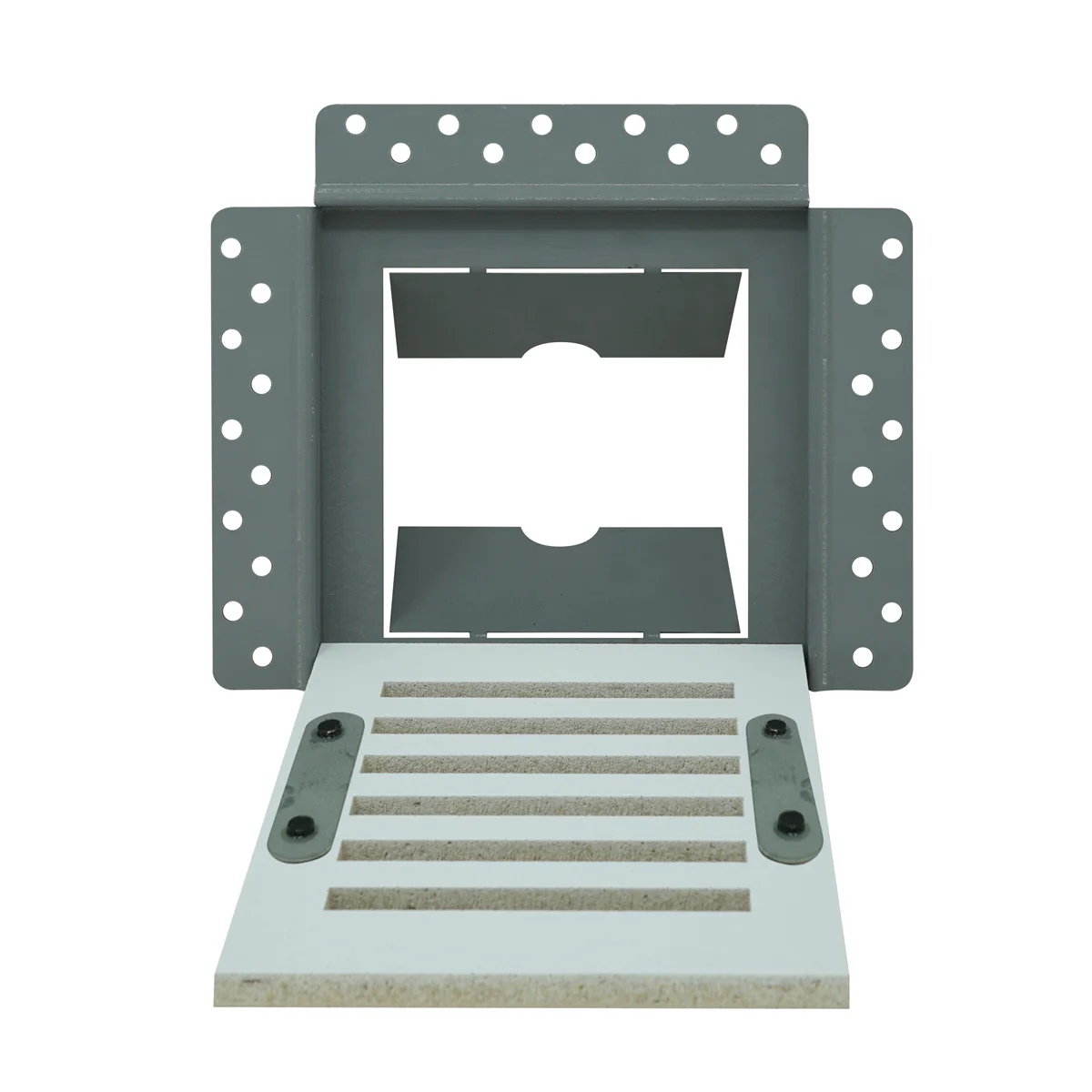 Envisivent Removable Flush Mount Air Supply Vent, 6" x 6" (Drywall Opening) - Image 3