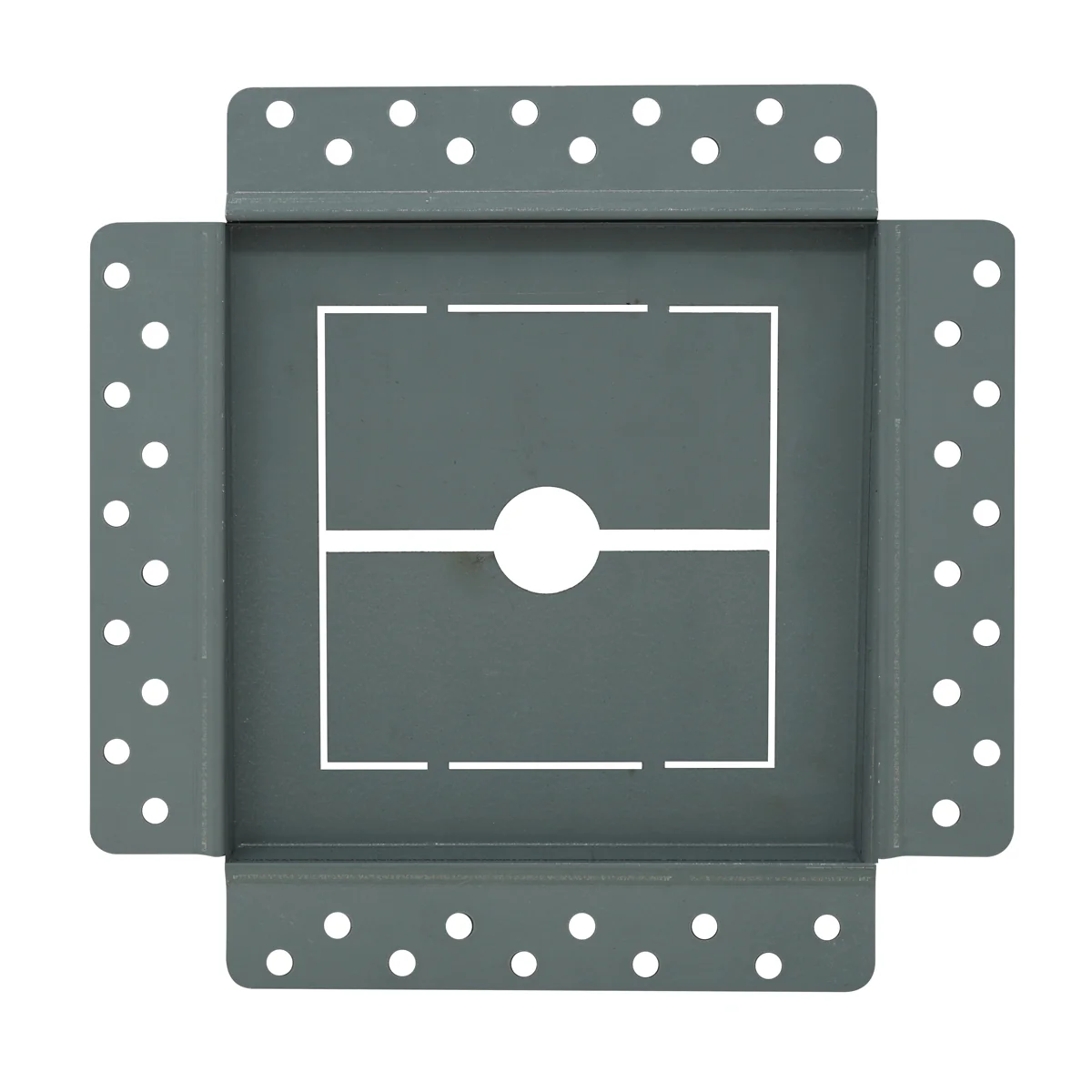 Envisivent Removable Flush Mount Air Supply Vent, 6" x 6" (Drywall Opening) - Image 4
