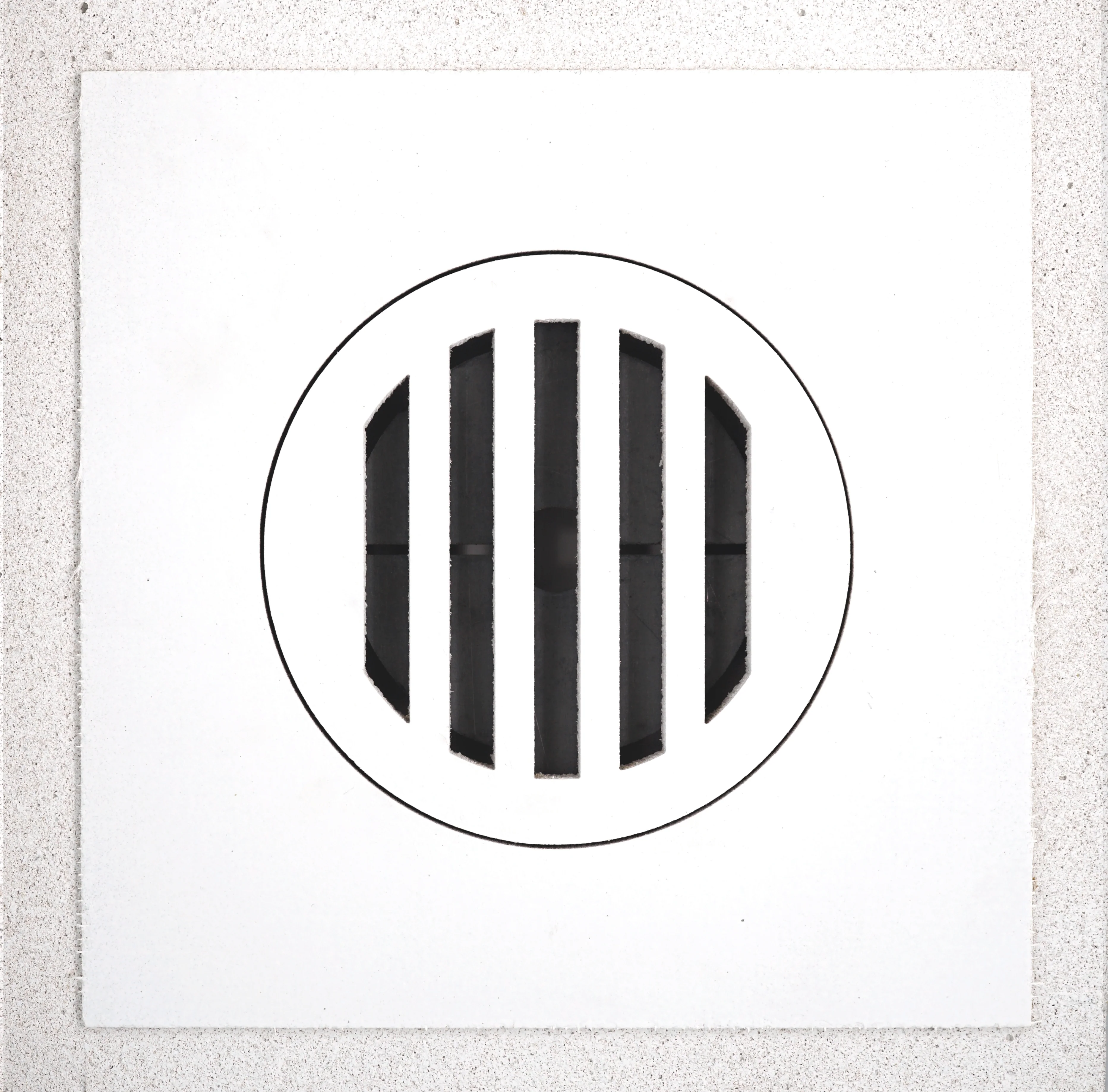Envisivent Removable Round Air Supply Vent, 4” (Duct Opening)/Requires 10" x 10" Drywall Opening - Image 4