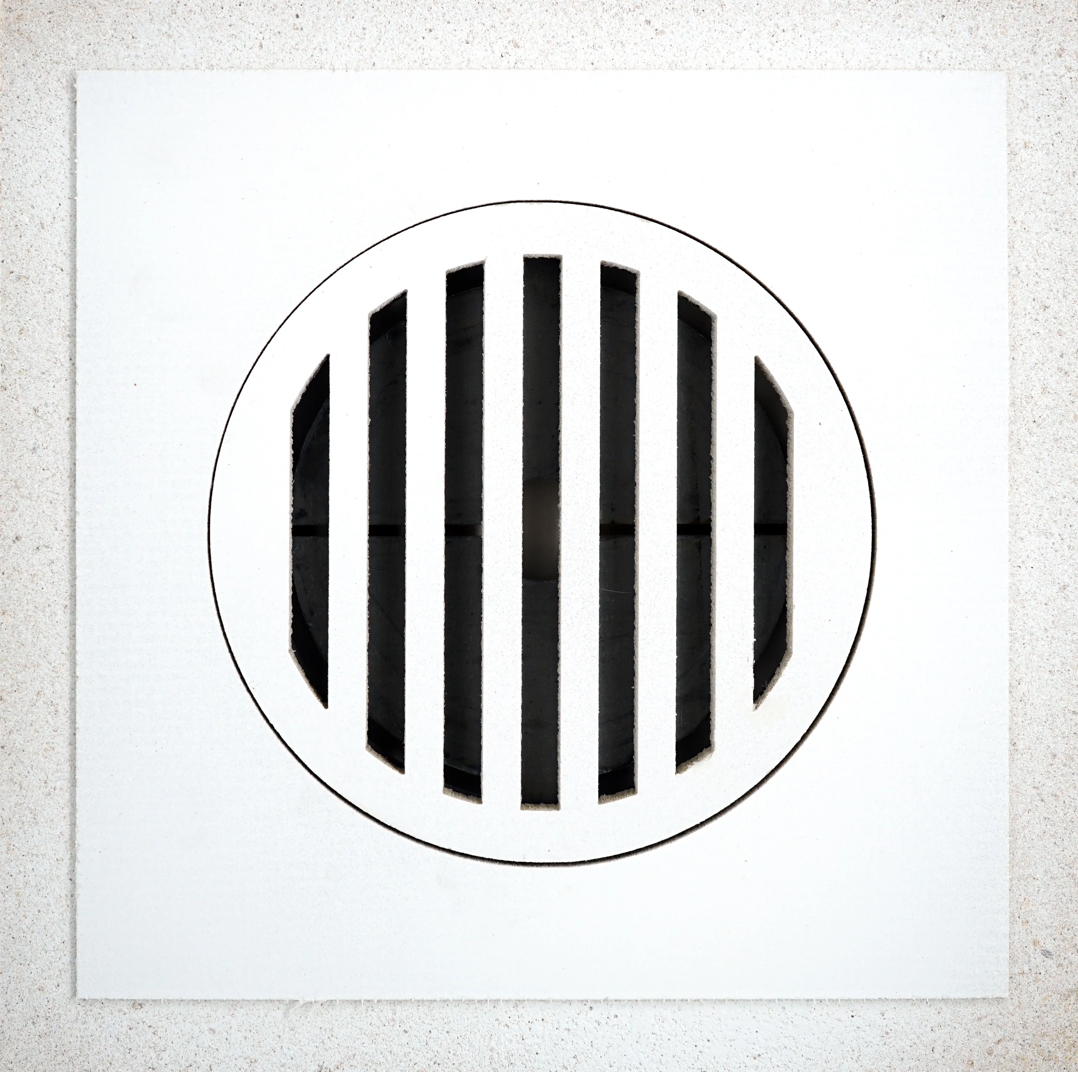 Envisivent Removable Round Air Supply Vent, 5” (Duct Opening)/Requires 10" x 10" Drywall Opening - Image 4