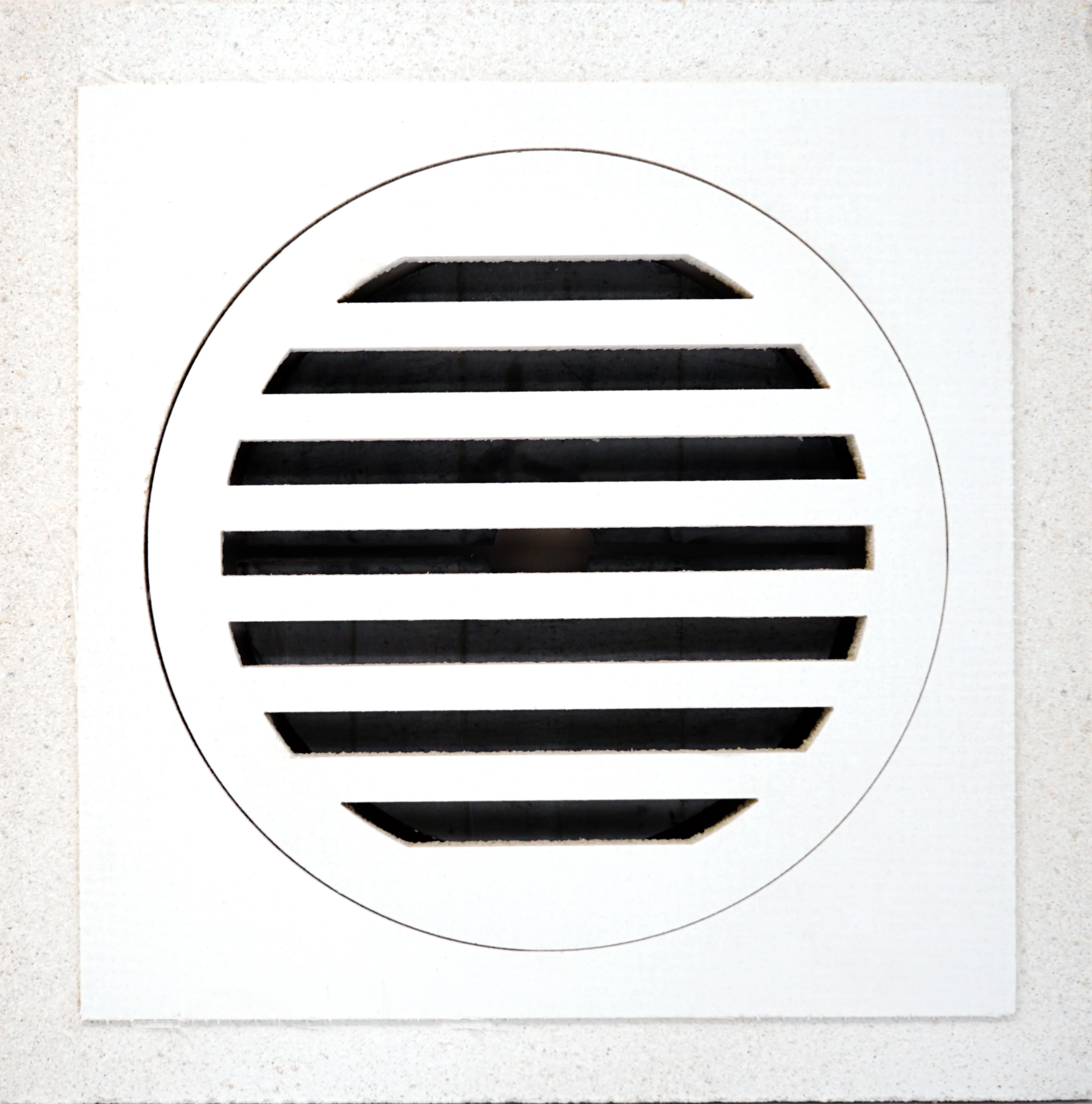 Envisivent Removable Round Air Supply Vent, 6” (Duct Opening)/Requires 10" x 10" Drywall Opening - Image 4