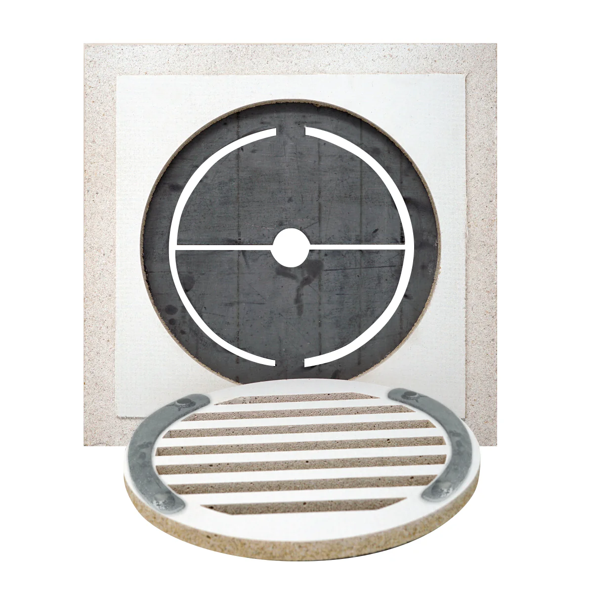 Envisivent Removable Round Air Supply Vent, 6” (Duct Opening)/Requires 10" x 10" Drywall Opening - Image 5